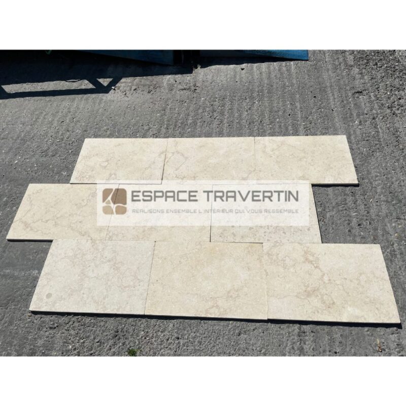 Pierre d'Egypte naturel 40x60x1.5CM Premium Light Espace Travertin — free download